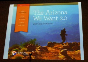 Community leaders gathered to discuss the report “The Arizona We Want 2.0: The Case For Action” May 29 at the High Country Conference Center in Flagstaff. Photos by Frank X. Moraga / AmigosNAZ 