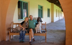 La Posada Hotel owners Tina Mion and Allan Affeldt. Photo courtesy of Northern Arizona University