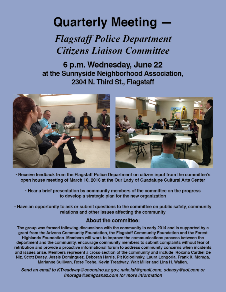 June 22 FPD Liaison Committee Meeting