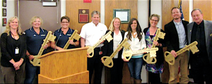 FUSD Governing Board formally thanked the sponsors, organizers of the Annual SuddenLink:Greater Flagstaff Chamber of Commerce Teacher Supply Drive