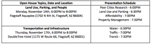 open-house-schedule